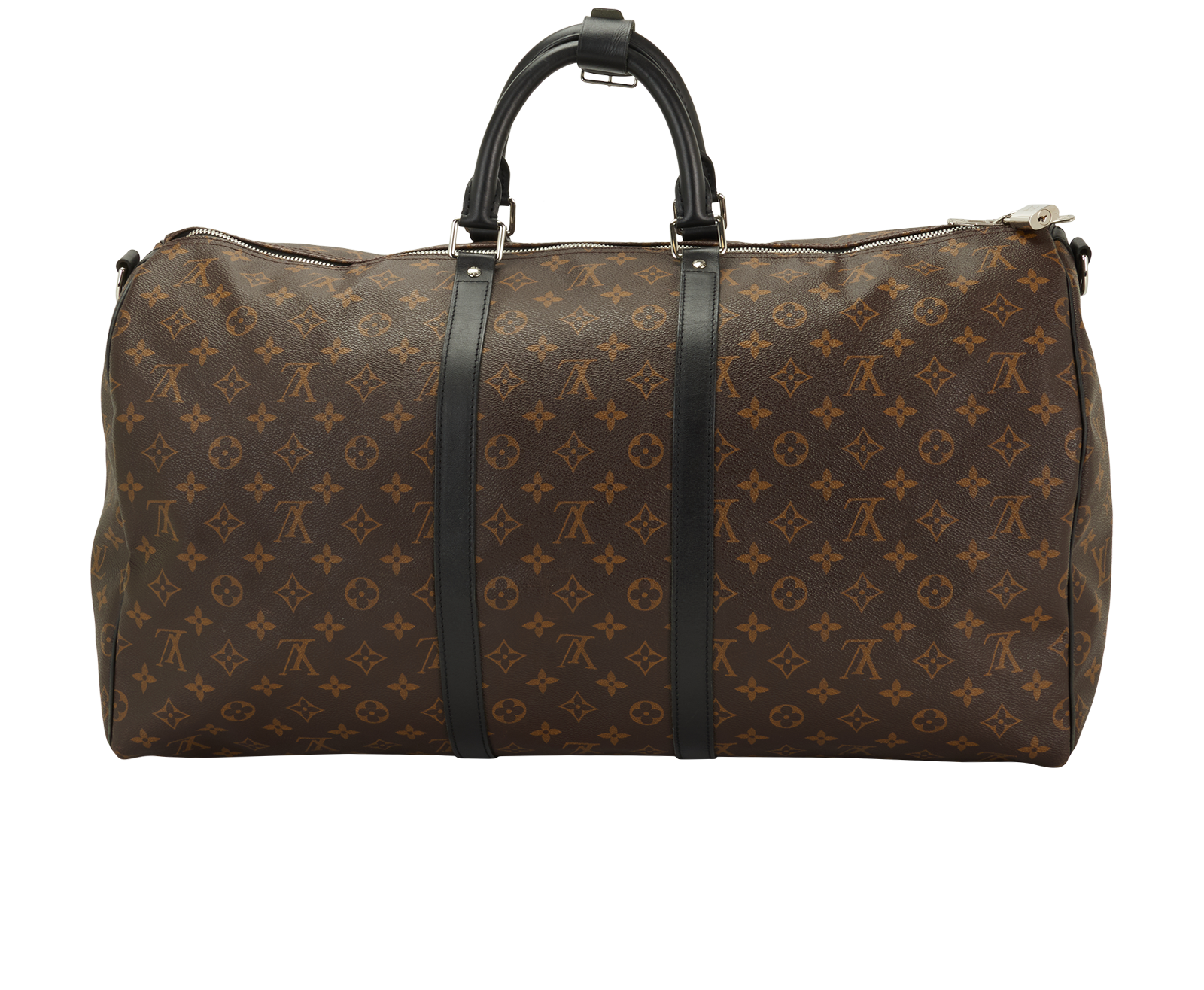 Keepall Bandouliere 60, &pound;1,100, Handbags, Black, Canvas, Back view